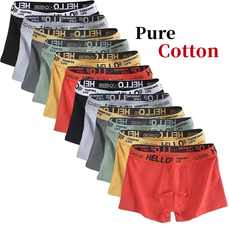 Boxer Brief Pack Cotton - 10 sztuk/bielizna męska męskie kalesony z