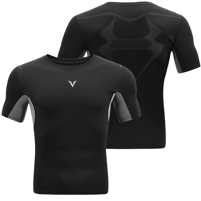 T Shirt Tight Fit - Męska odzież sportowa Fitness Kulturystyka Sportowa