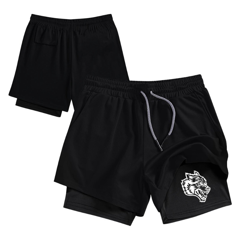 Męskie spodenki sportowe 2w1 w – Compression Shorts Athletes recenzja i cena