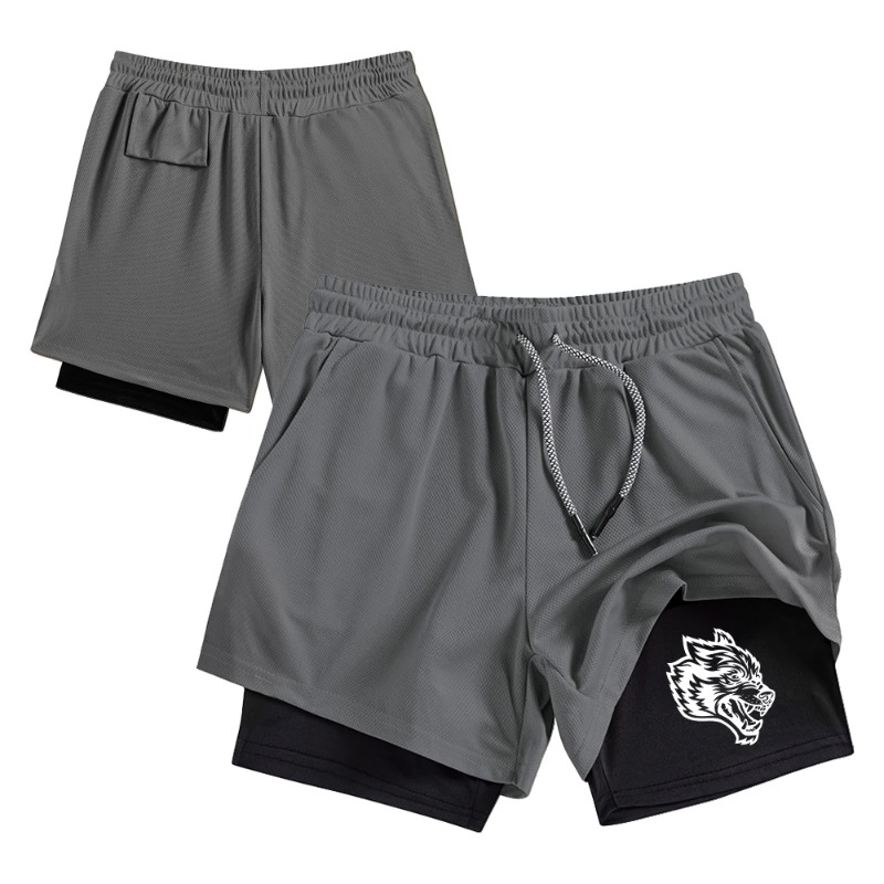Męskie spodenki sportowe 2w1 w – Compression Shorts Athletes recenzja i cena