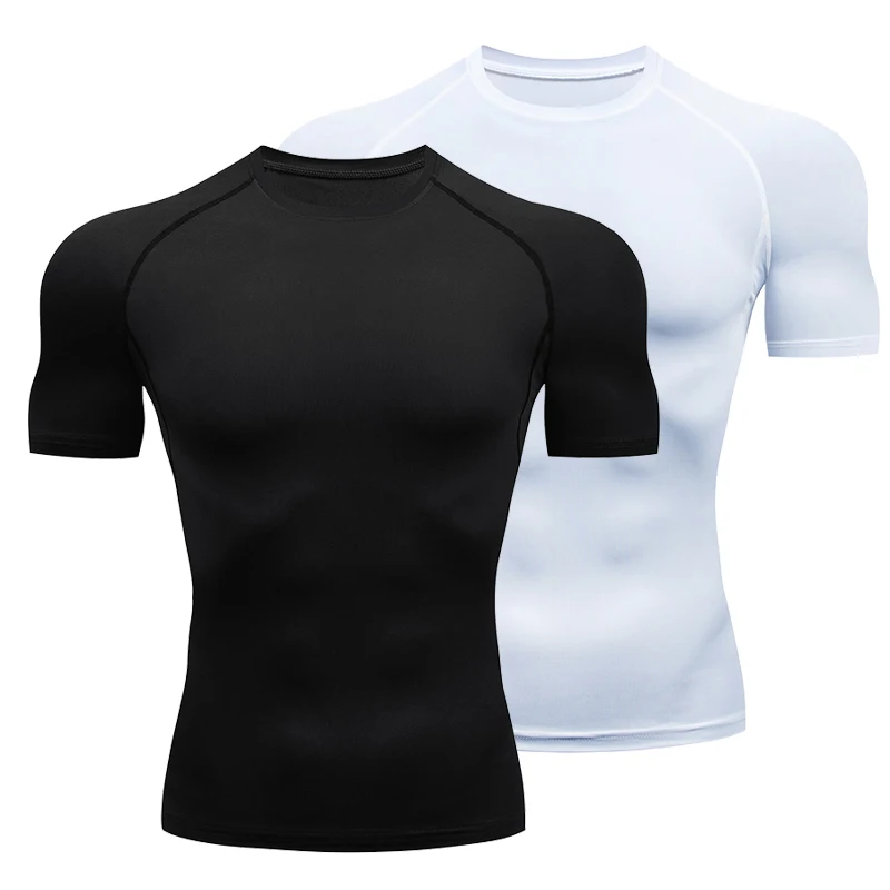 Męski top sportowy do koszulki – T Shirt Tight Fit recenzja i cena
