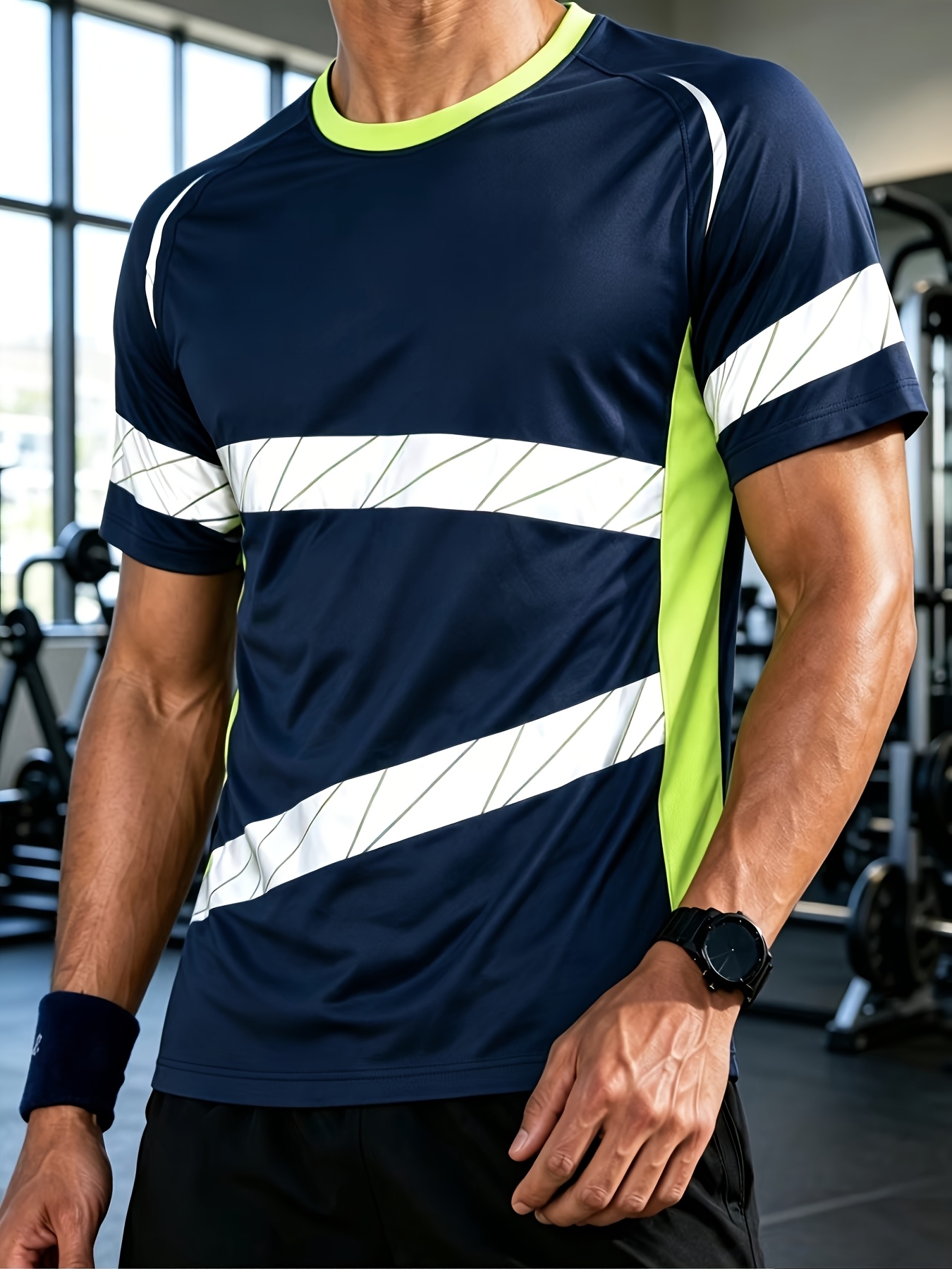 Męska sportowa koszulka z krót – T Shirt Tight Fit recenzja i cena