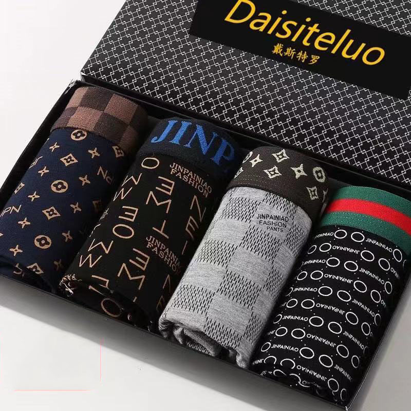 4 sztuk/męskie spodenki bokser – Boxer Brief Pack Cotton recenzja i cena