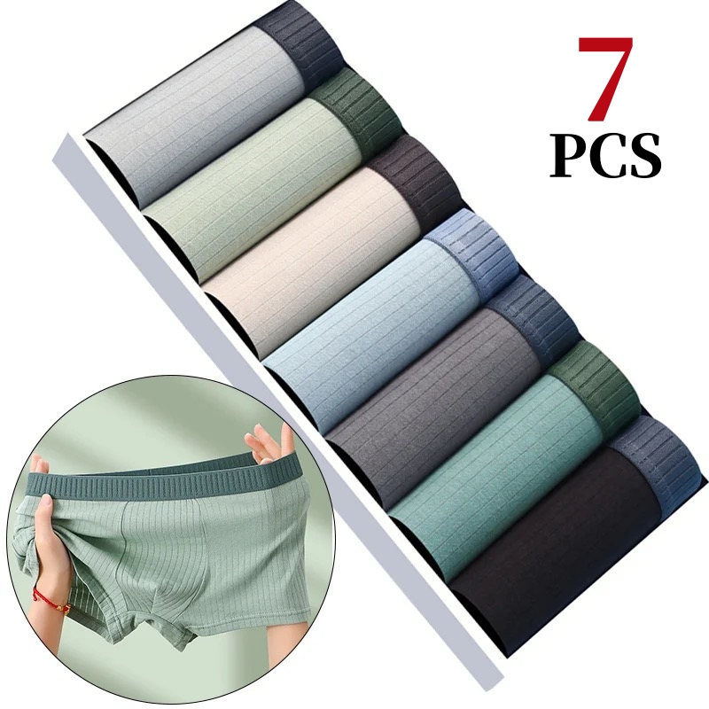 7 sztuk/partia męska bawełnian – Boxer Brief Pack Cotton recenzja i cena