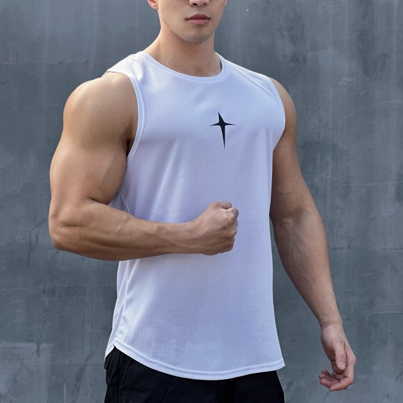 Letnia bezrękawnik męska, spor – Undershirt Crew Neck recenzja i cena