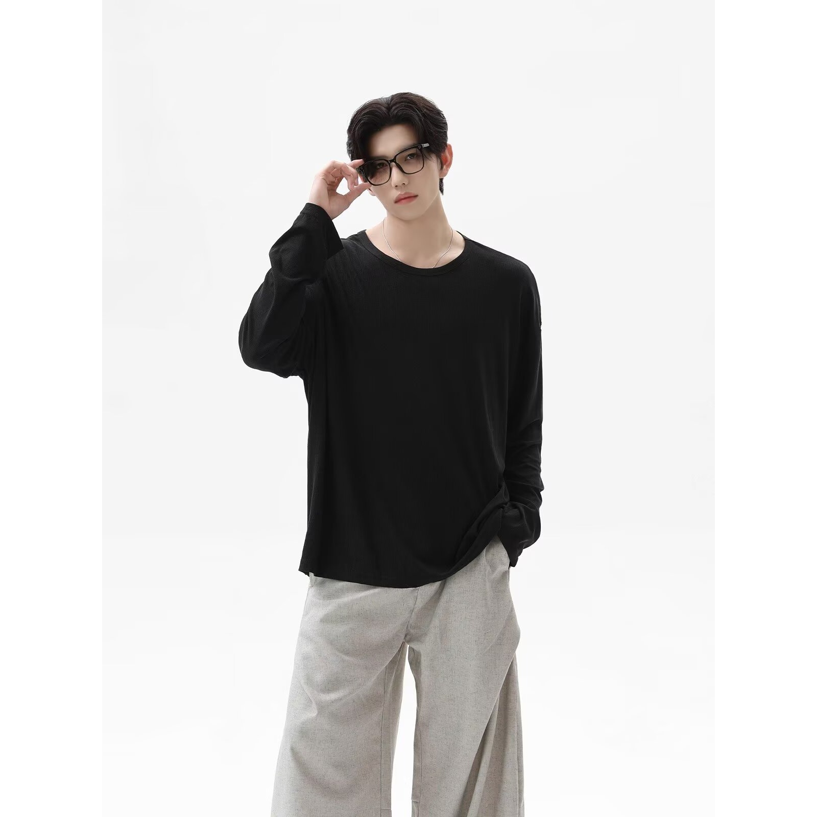 Koszulka z długim rękawem o no – Undershirt Crew Neck recenzja i cena
