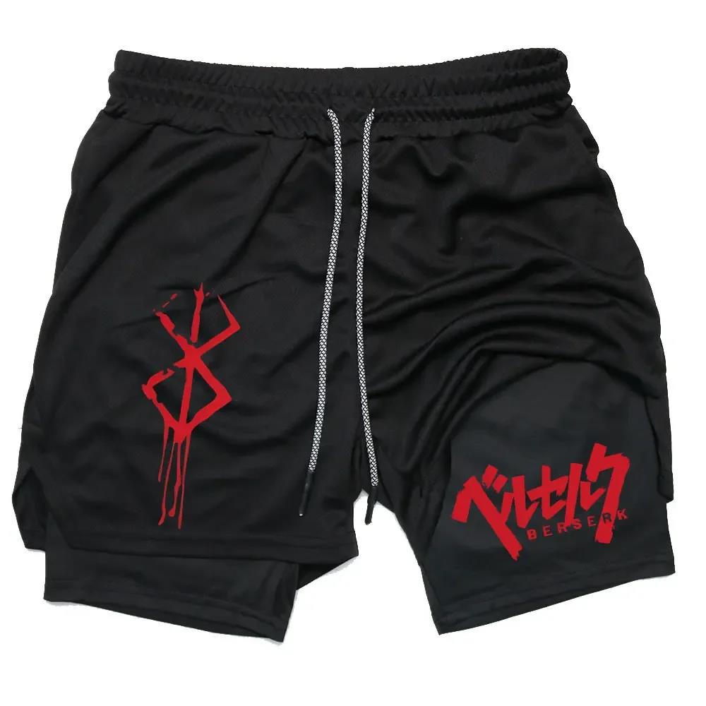 Anime Berserk 2 w 1 Spodenki G – Compression Shorts Athletes recenzja i cena