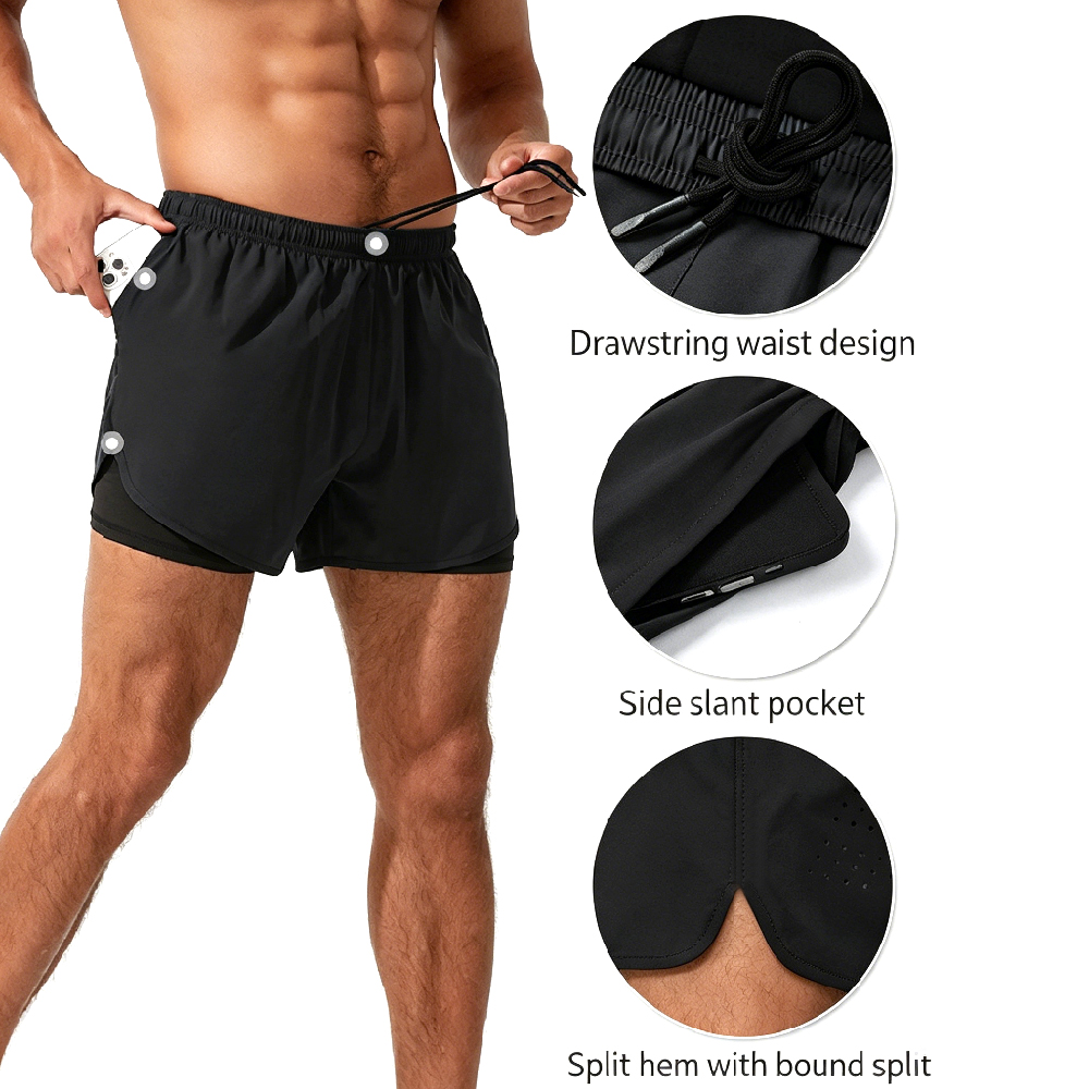 1 SZT. Męskie spodenki do bieg – Compression Shorts Athletes recenzja i cena