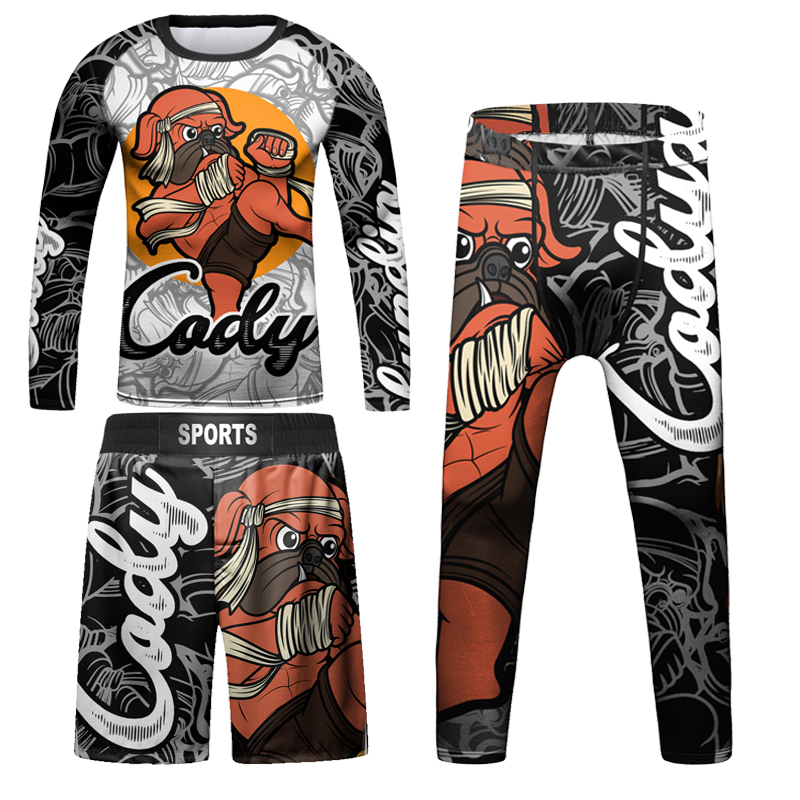 Dzieci Bjj Rashguard Jiu T-shi – T Shirt Tight Fit recenzja i cena