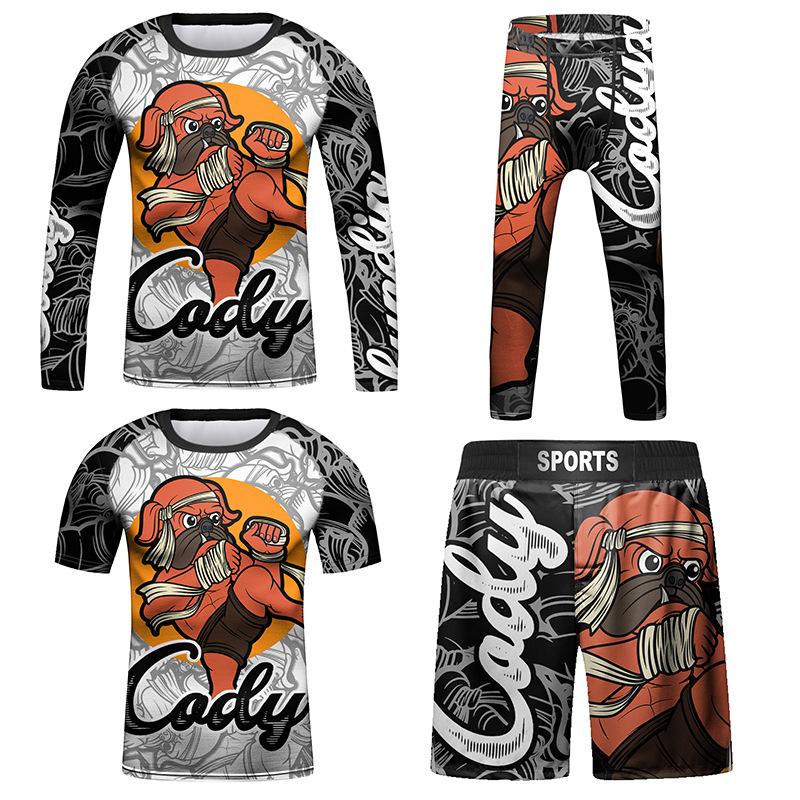Dzieci Bjj Rashguard Jiu T-shi – T Shirt Tight Fit recenzja i cena