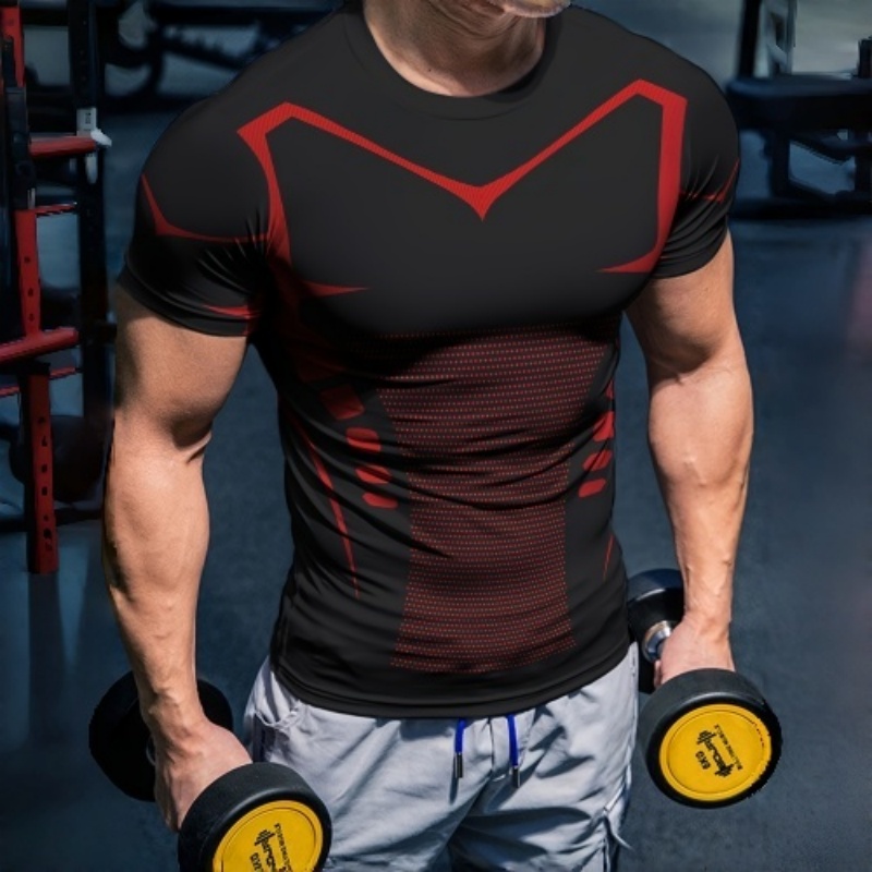 Męska koszulka kompresyjna 3D  – Compression Shorts Athletes recenzja i cena
